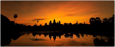 Cambodia - Angkor Wat Temple - Sunset -