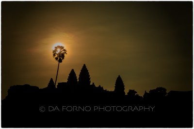 Cambodia - Angkor Wat Temple - Sunset