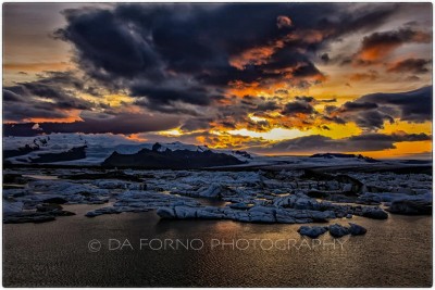 Iceland - Vatnajökull National Park - Sunset - Canon EOS  40D / EF -S10-22mm f/3.5-4.5 USM